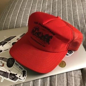 New Era Dupont Red “the stagecoach” hat